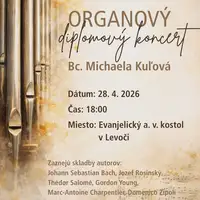 Pozvánka na organový koncert