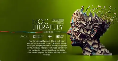 Pozvánka na NOC LITERATÚRY 2026