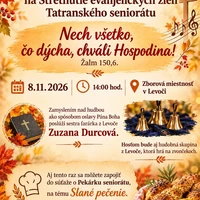 Pozvánka na stretnutie žien Tatranského seniorátu