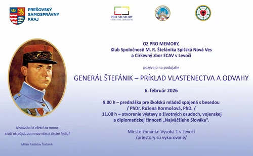 PREDNÁŠKA M. R. ŠTEFÁNIK