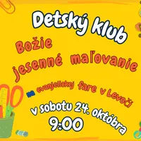 Pozvánka na Detský klub