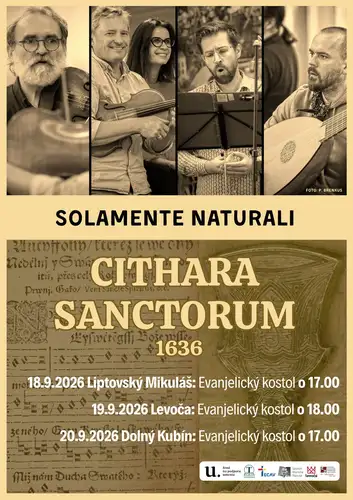Pozvánka na koncert CITHARA SANCTORUM