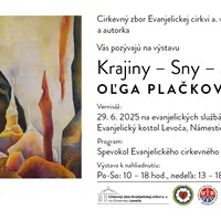Vernisáž výstavy obrazov Oľgy Plačkovej