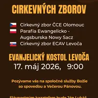 Pozvánka na Stretnutie partnerských zborov