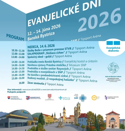 Pozvánka Evanjelické dni 2026
