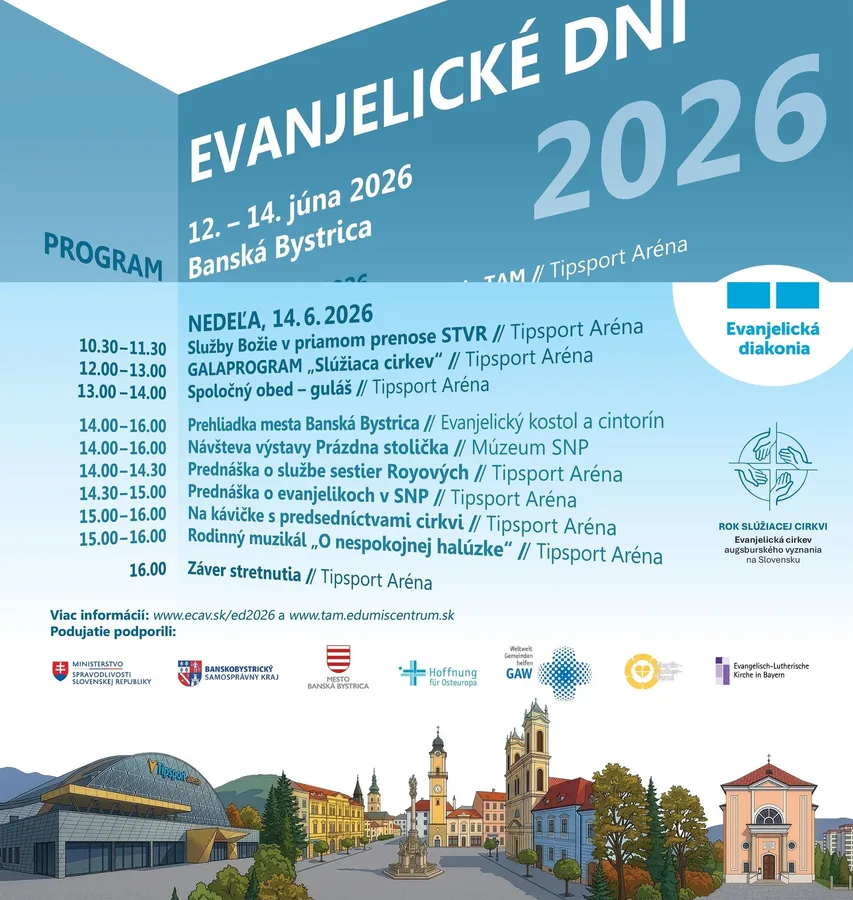 Pozvánka Evanjelické dni 2026